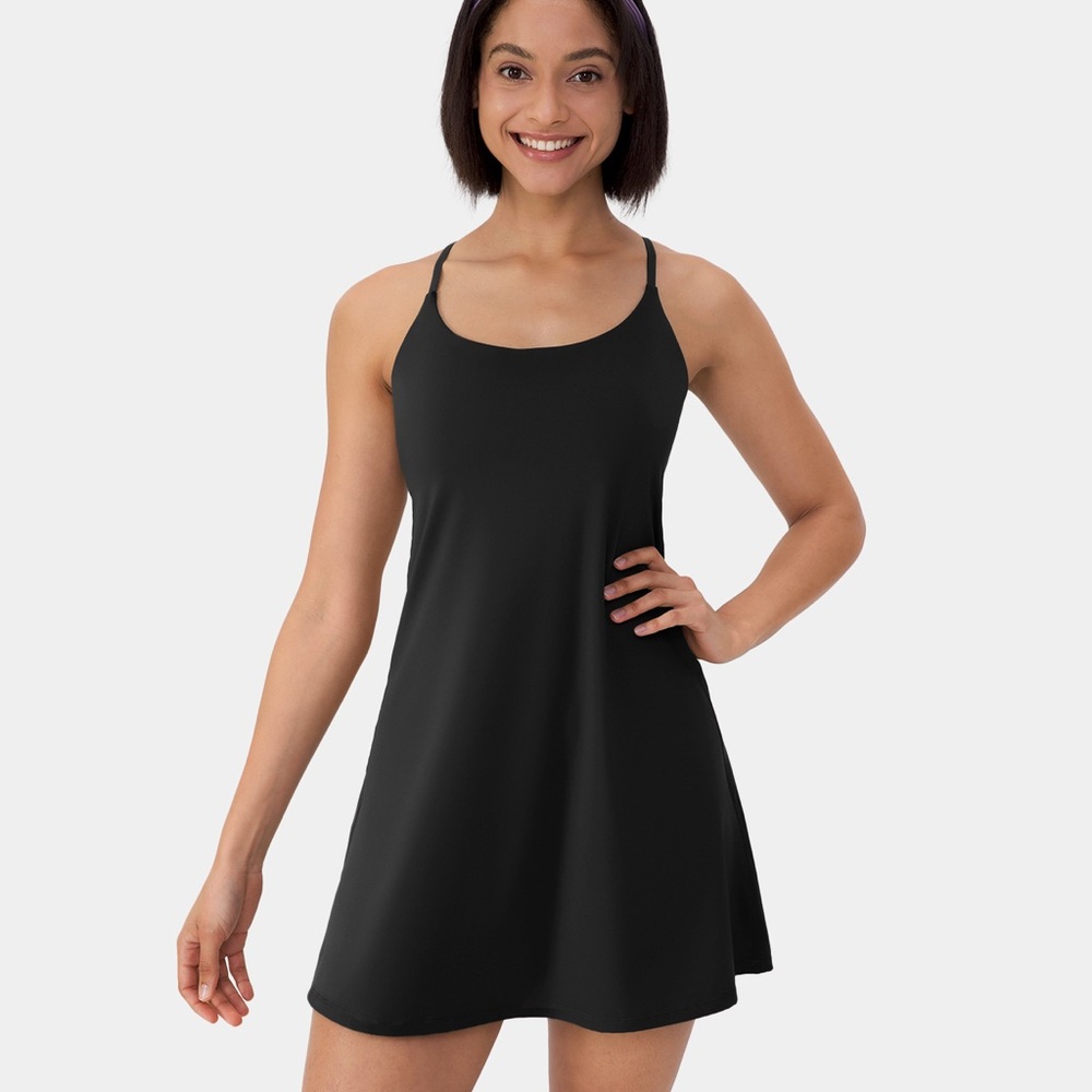 Halara Everyday Cloudful Fabric Backless Activity Dress